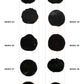 【個体で選べる】 amabro WOOD COASTER Black  珪化木