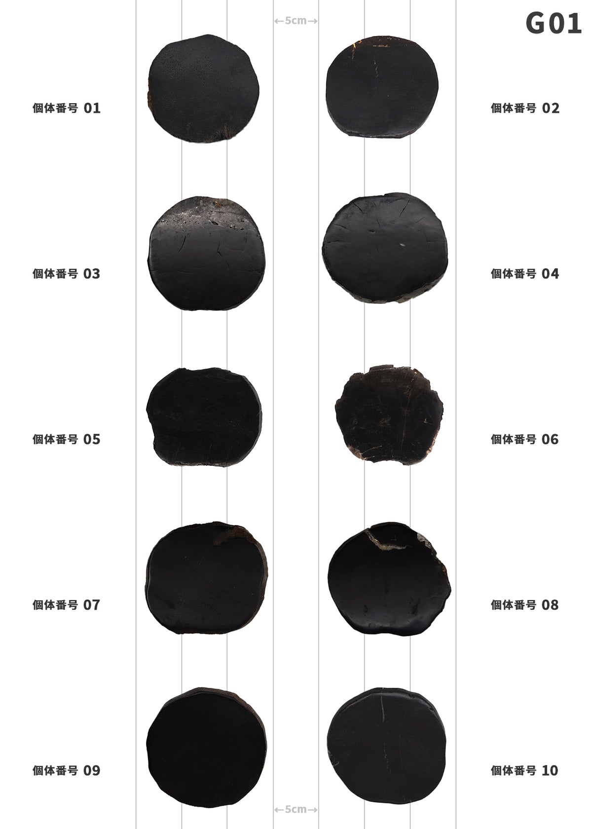 【50個体～】amabro WOOD COASTER Black  珪化木 コースター