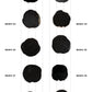 【個体で選べる】 amabro WOOD COASTER Black  珪化木