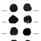 【個体で選べる】 amabro WOOD COASTER Black  珪化木