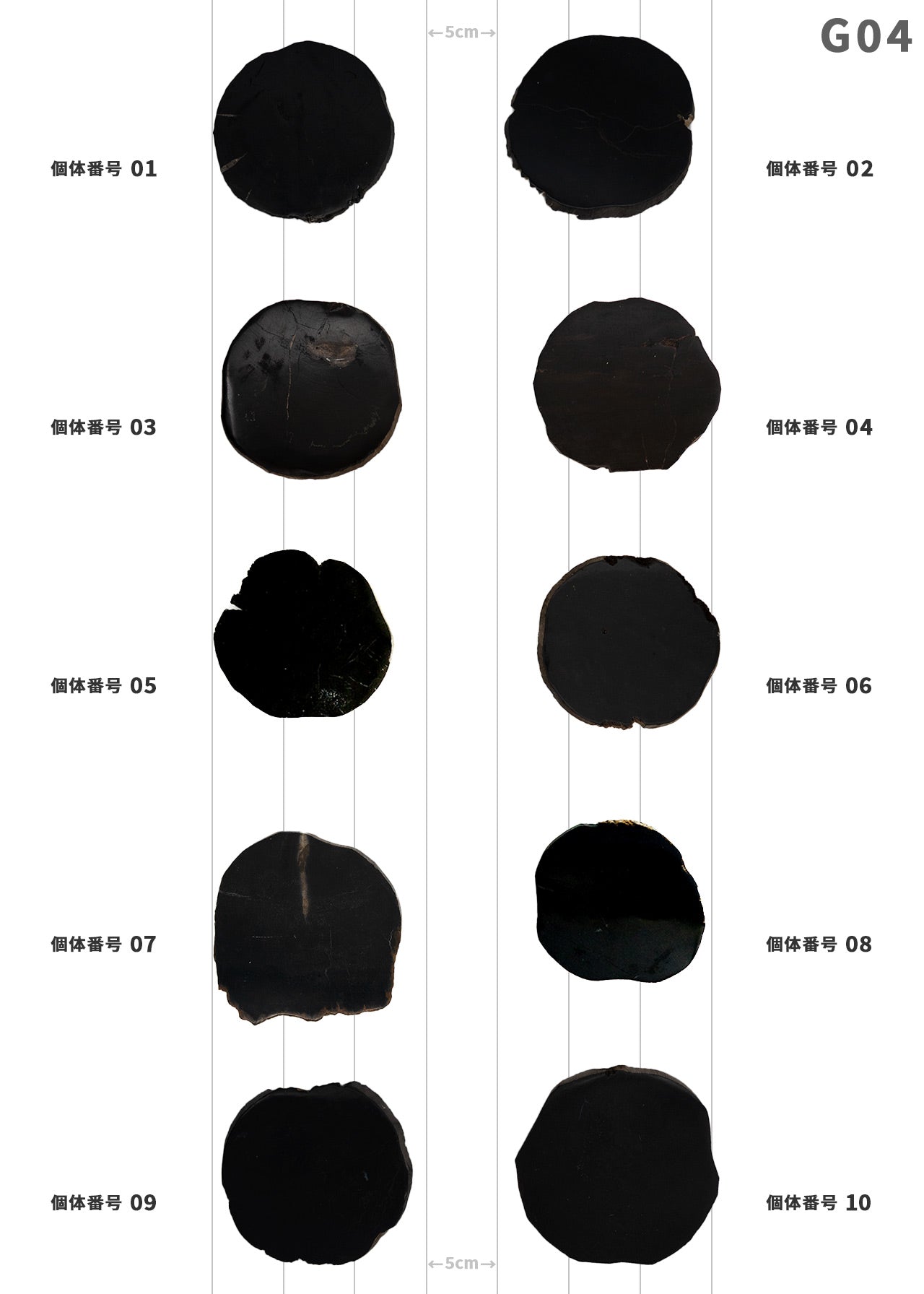 【個体で選べる】 amabro WOOD COASTER Black  珪化木