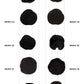 【個体で選べる】 amabro WOOD COASTER Black  珪化木