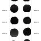 【100個体で選べる】 amabro WOOD COASTER Black  珪化木 コースター