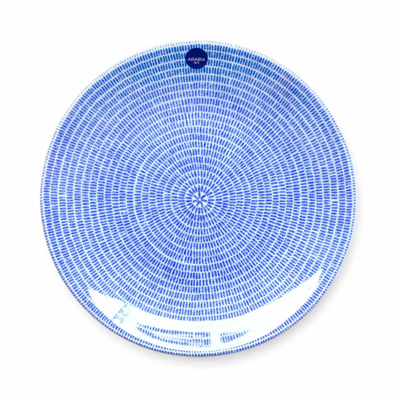 ARABIA 24h アベック プレート 20cm ブルー – くらすかたち