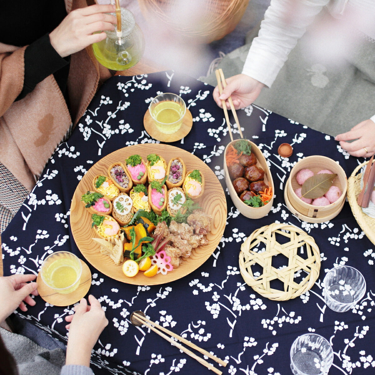 Artek アルテック キルシカンクッカ 風呂敷 50*50cm KIRSIKANKUKKA