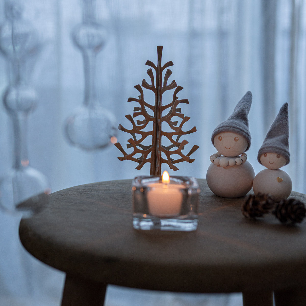 Aarikka パッカネン pakkanen 9cm 小 男の子 グレー