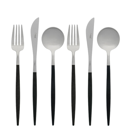 【正規取扱店】 クチポール GOA/ゴア デザート 6本セット ブラック シルバー