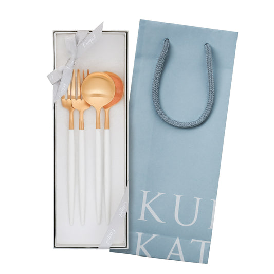 【正規取扱店】 クチポール GOA/ゴア デザート 4本 ギフトセット ホワイト ゴールド 白化粧箱