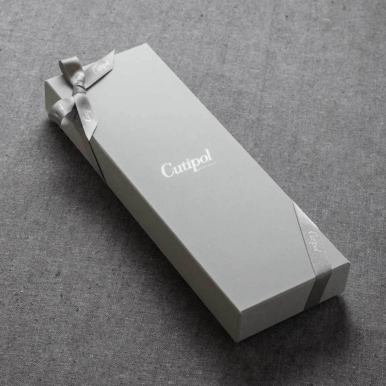 【正規取扱店】 クチポール GOA/ゴア ディナー 4本セットギフトセット ブラックシルバー  白化粧箱