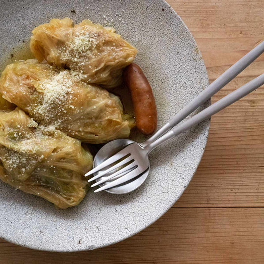 【正規取扱店】 クチポール GOA/ゴア ディナー 4本セット ウォームグレー シルバー