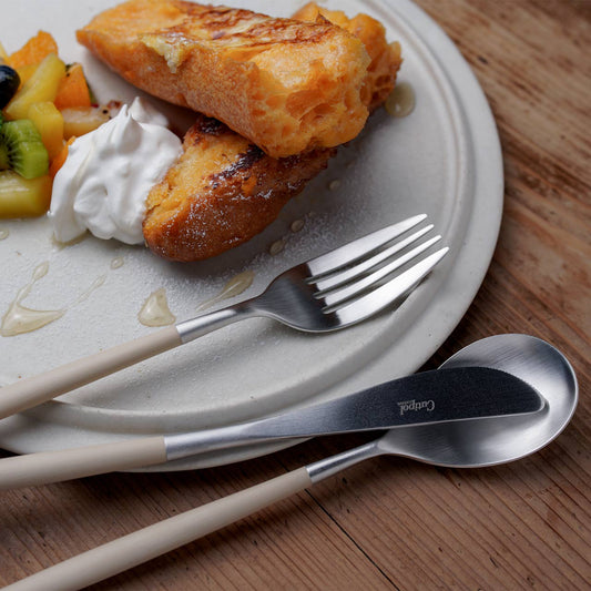 【正規取扱店】 クチポール MIO/ミオ ディナー 3本セット アイボリー シルバー