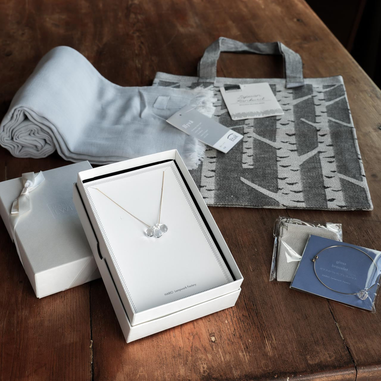 北欧福袋  ハリオネックレス & ラプアンカンクリ KOIVU Bag セット【数量限定】