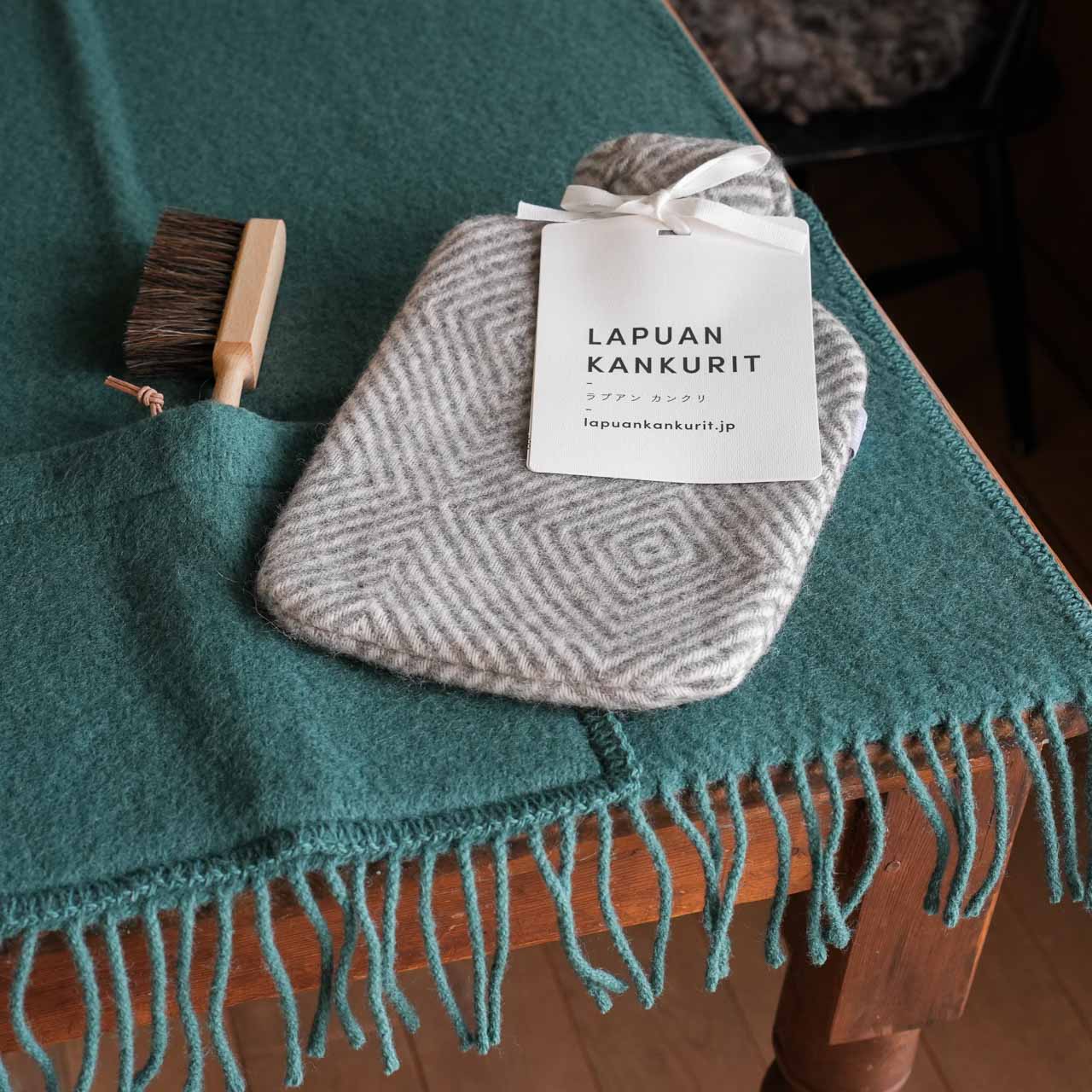 北欧福袋  ラプアンカンクリ ポケットショール & 湯たんぽ セット【数量限定】