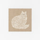 ねこくら×sotlight / Fluffy CAT メッセージカード
