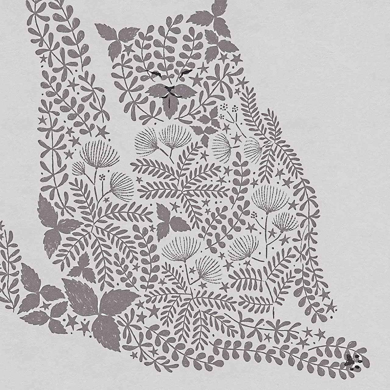 ねこくら×sotlight Fluffy CAT ポスター + フレーム 30 Grooming 毛づくろい