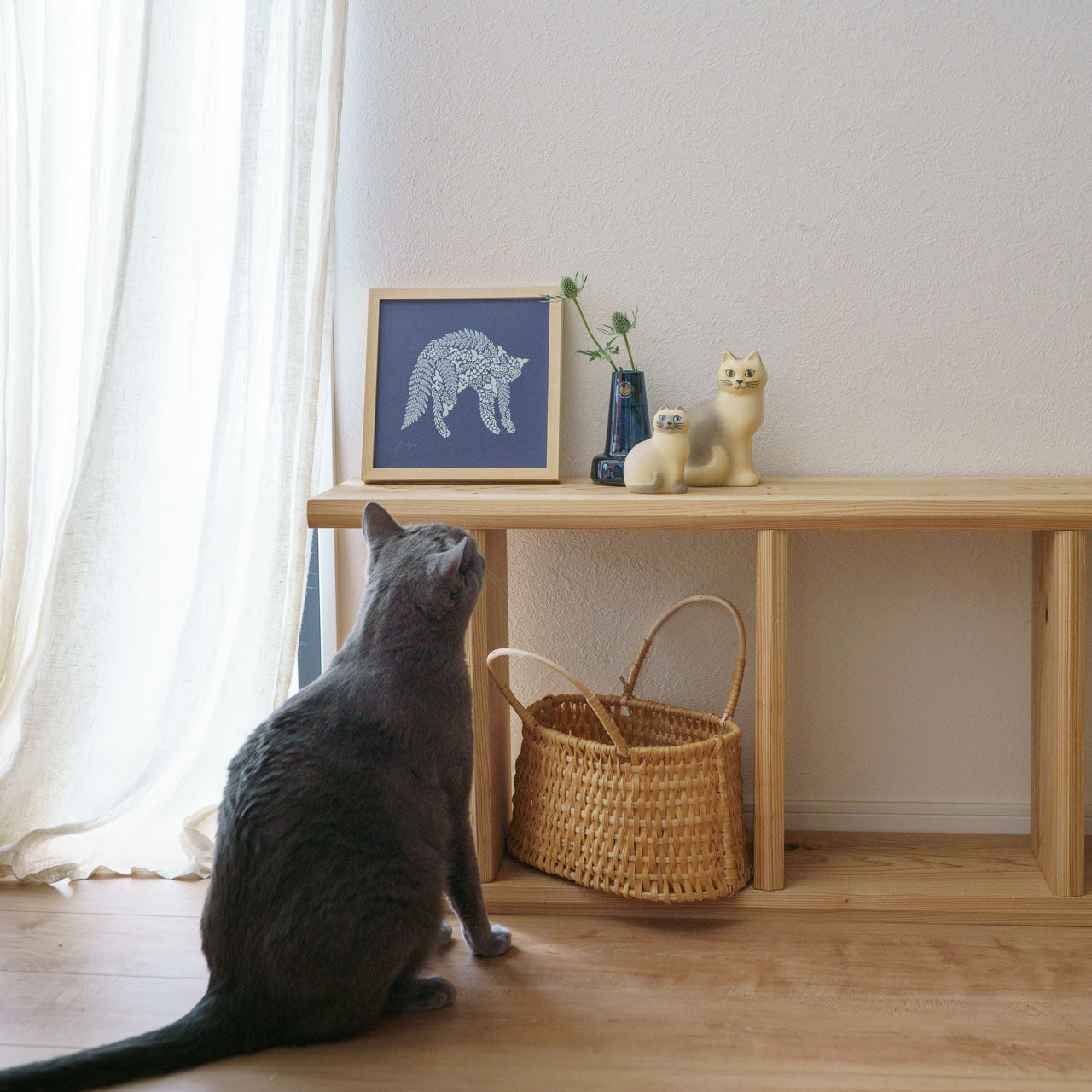 ねこくら×sotlight Fluffy CAT ポスター + フレーム 20 Hissing 威嚇