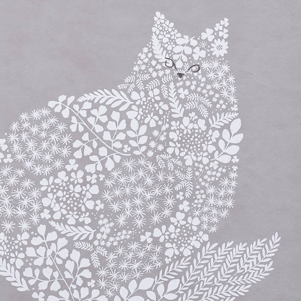 ねこくら×sotlight Fluffy CAT ポスター + フレーム 30 Looking 見つめる