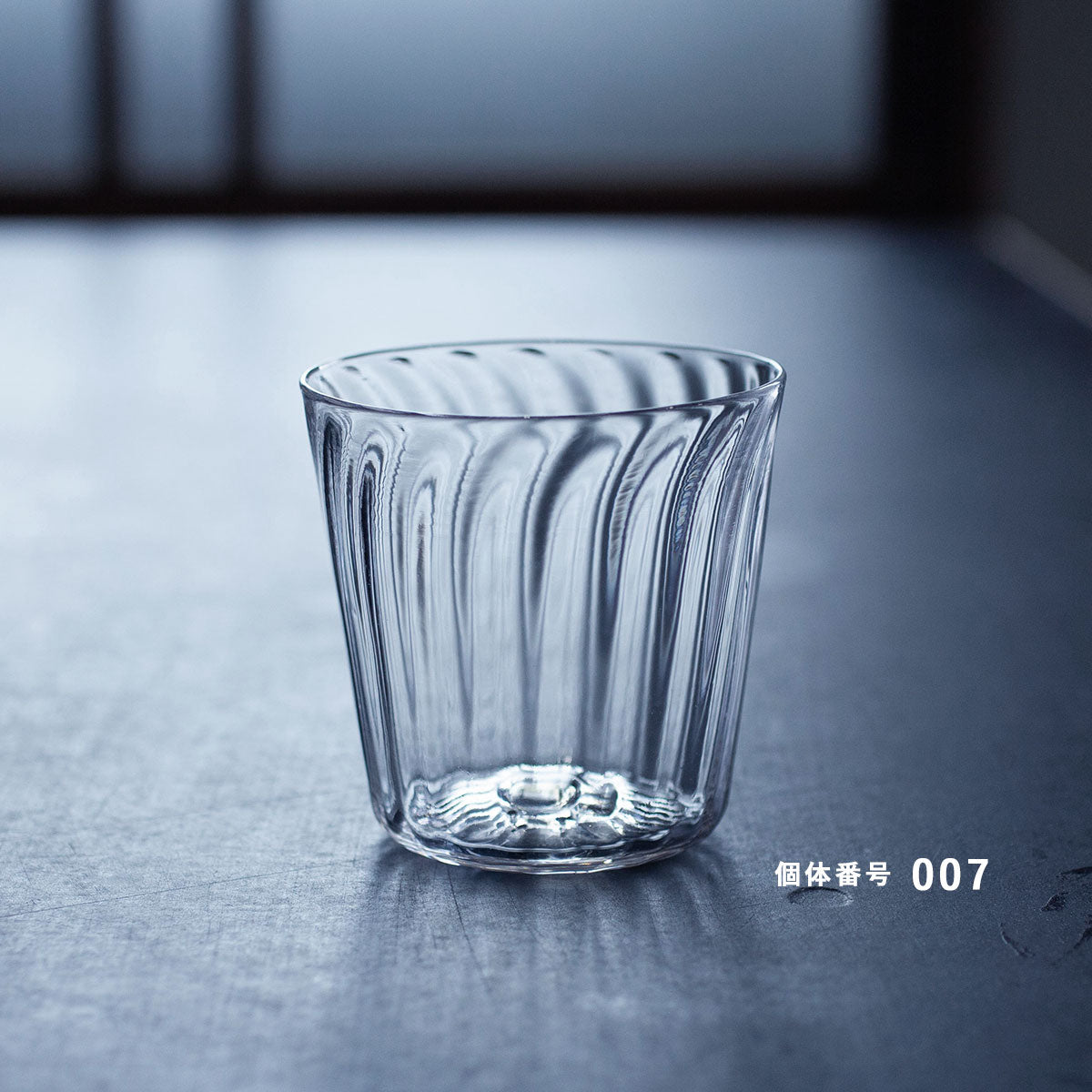 個体で選べる】境田亜希 はなかげ グラス 80mm 透明 – くらすかたち