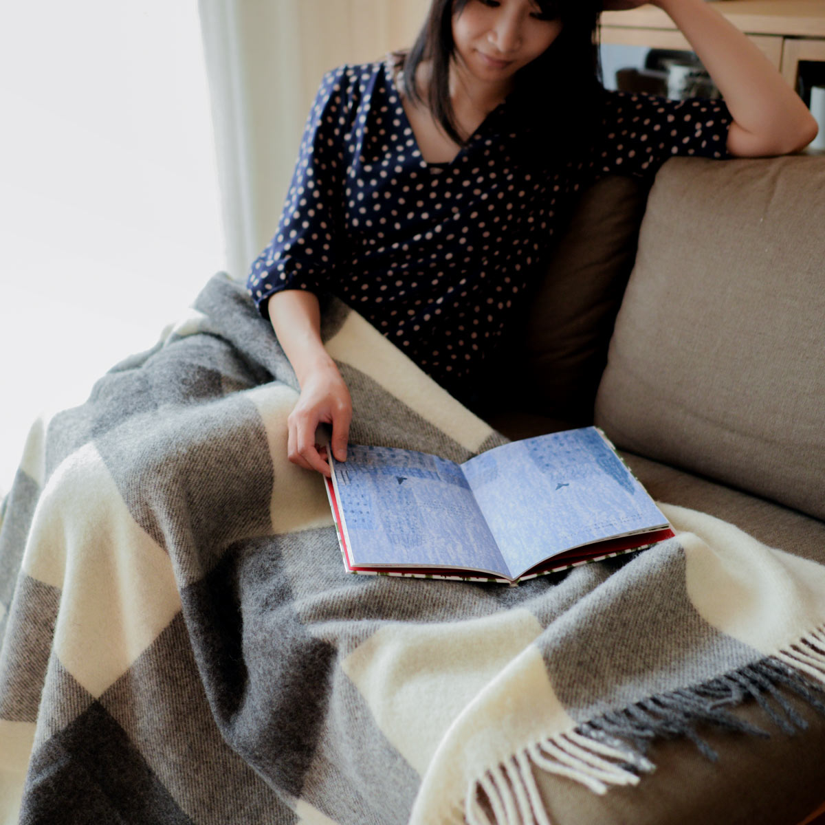 正規品 シルケボー  ウールブランケット スロー 140x240cm 全8色 Silkeborg Plaids