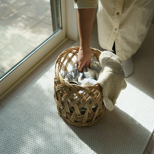 寒竹のメゴ籠 竹工房せきね