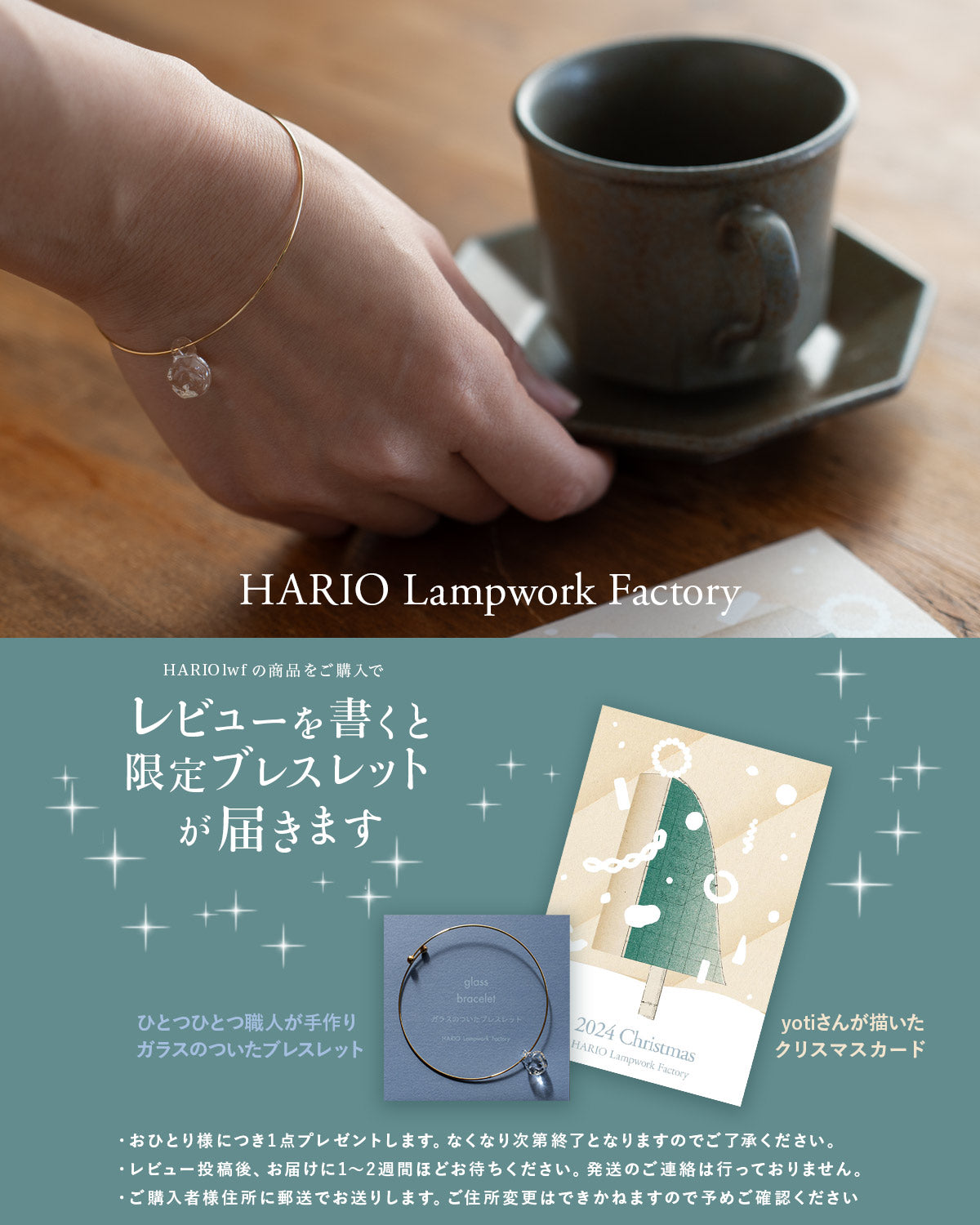 【リボンラッピング済み】HARIO lwf BIRDS' WORDS バースワーズ ポイント クリア ピアス イヤリング ハリオランプワークファクトリー アクセサリー