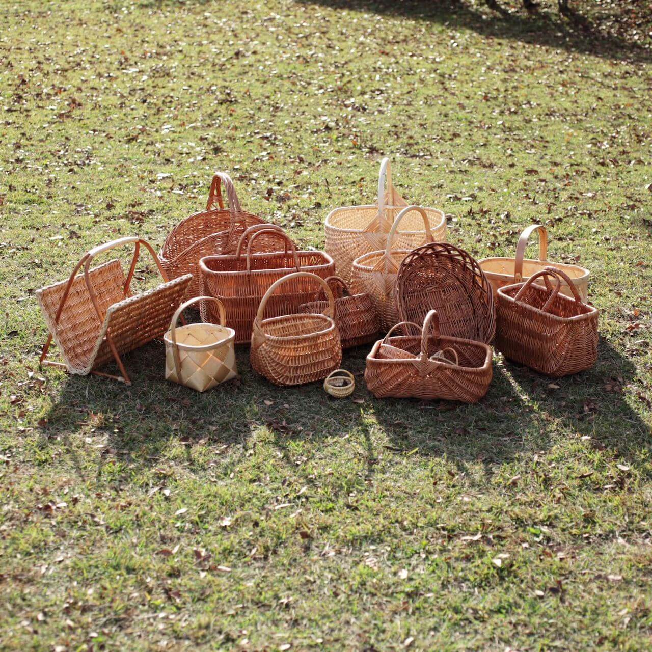 ラトビア トールバスケット PinumuPasaule