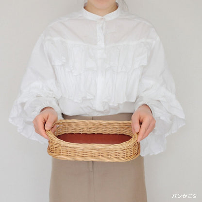 PINUMUPASAULE ラトビア製 柳のパンかごトレイ S/M