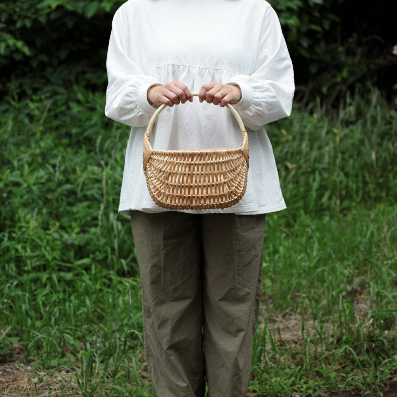 ラトビア トールバスケット PinumuPasaule