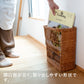 ラトビア 柳のスリムバスケット PinumuPasaule
