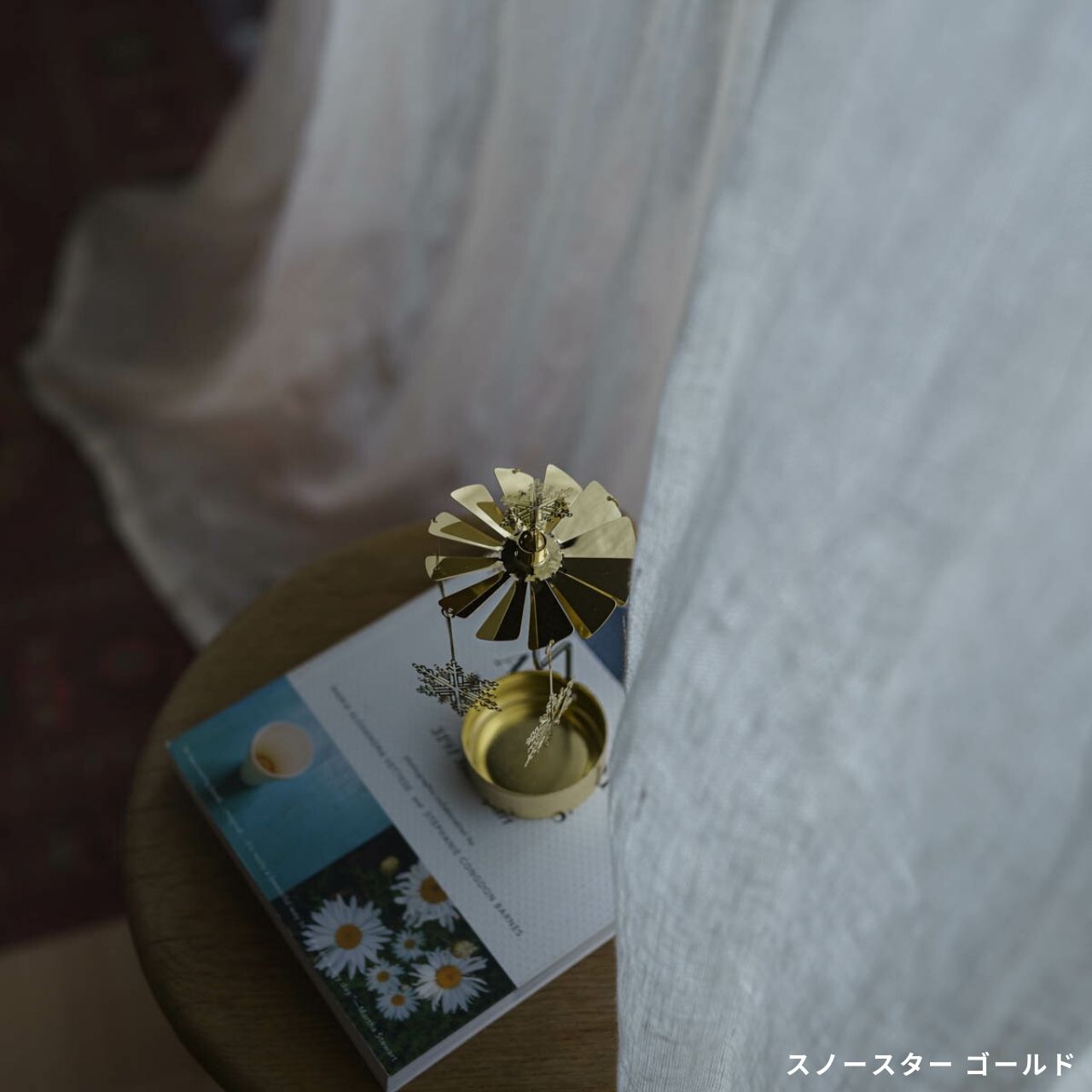 Pluto Design ロータリーキャンドルホルダー スノースター ゴールド シルバー