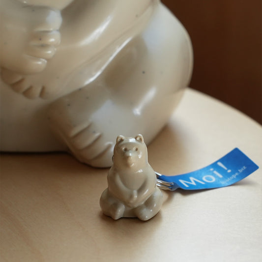 しろくまキーホルダー Polar Bear Key holder