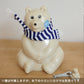 しろくま貯金箱 ブルーマフラー付き Polar Bear Money Box 2025年 【数量限定】