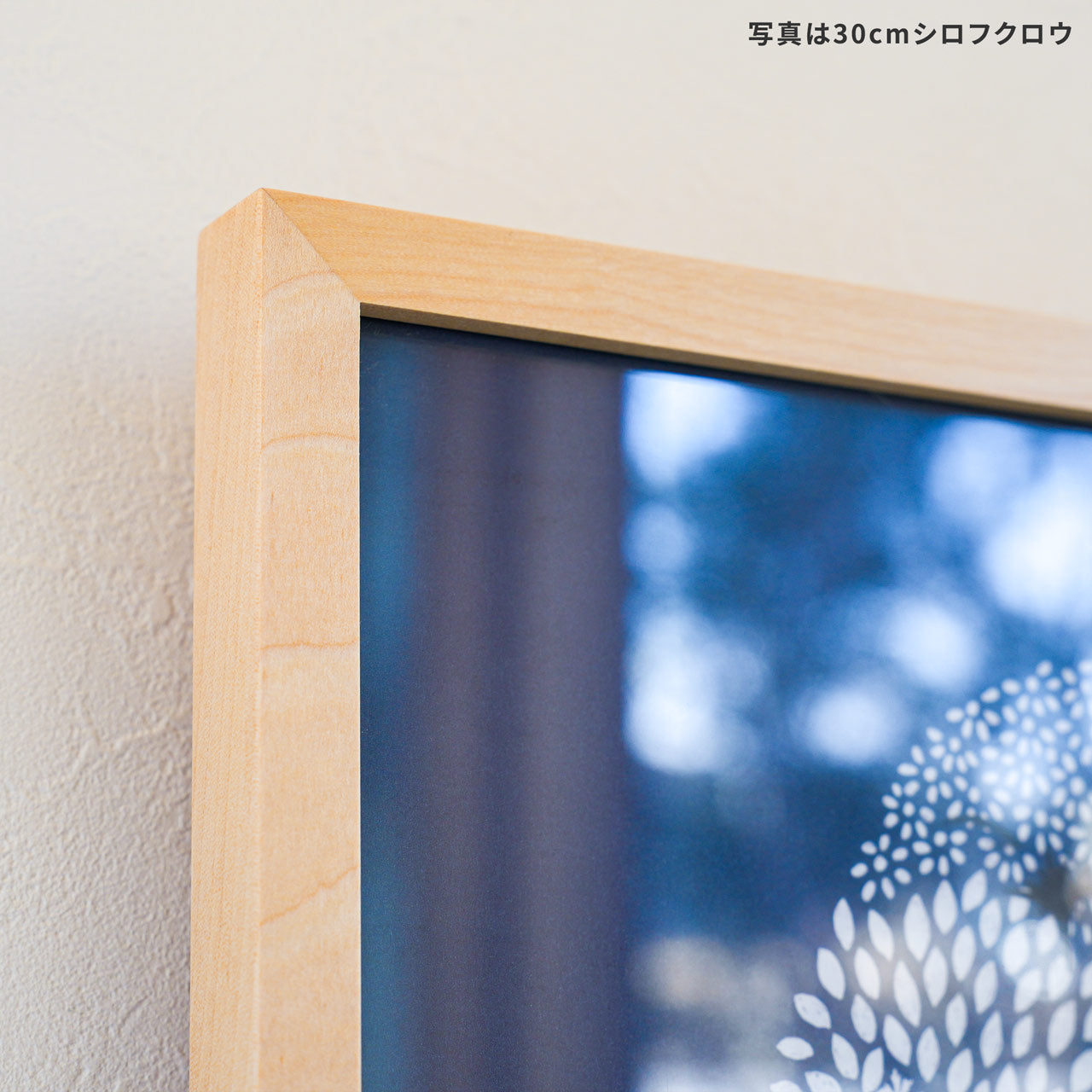 sotlight シロフクロウ 30cm アートポスター フレーム付き