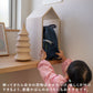 増田桐箱店 本の家 Book House end｜桐製ブックエンド 3個セット