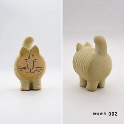 【個体で選べる】Lisa Larson リサラーソン dieci ディエチキャット アイボリー 正規品