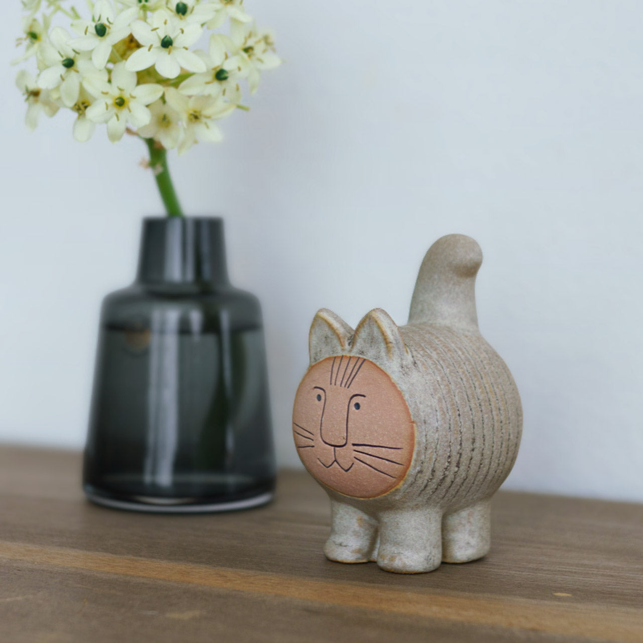 【個体で選べる】Lisa Larson リサラーソン dieci ディエチキャット グレー 正規品