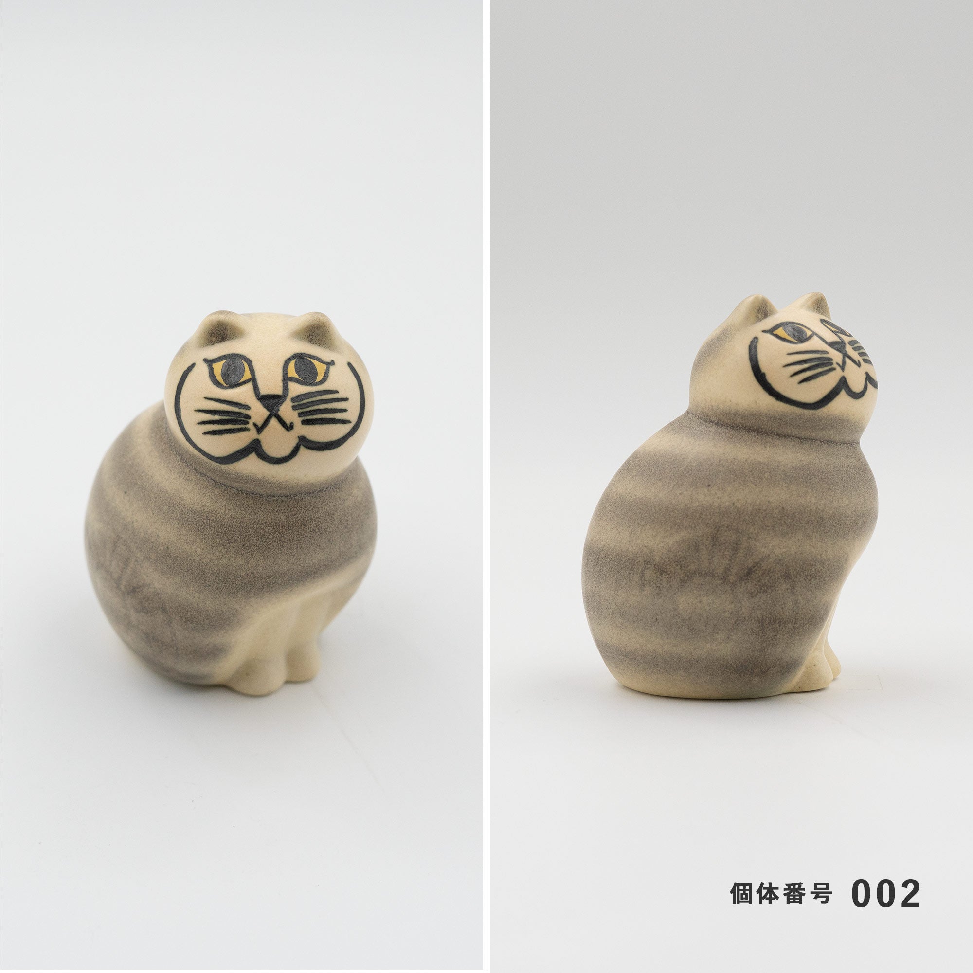 美品★リサラーソンミアMIA 猫の置物　ミディアム LISA LARSON 個体が選べる】MIA ミア S グレー / Lisa Larson リサラーソン 正規品