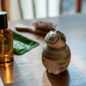 新品リサラーソン　グレー　ミディアム 定番品】Lisa Larson Cat MIA Medium Gray｜これまでに販売した商品