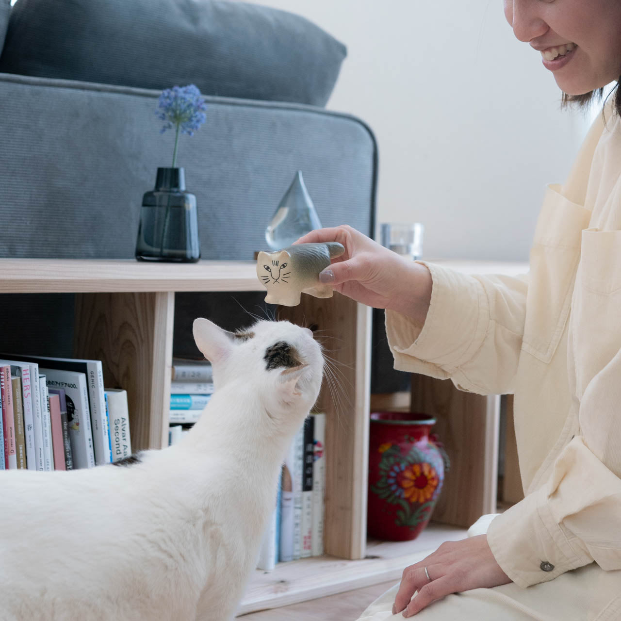 【個体で選べる】Lisa Larson リサラーソン MIKA ミカ グレー 正規品