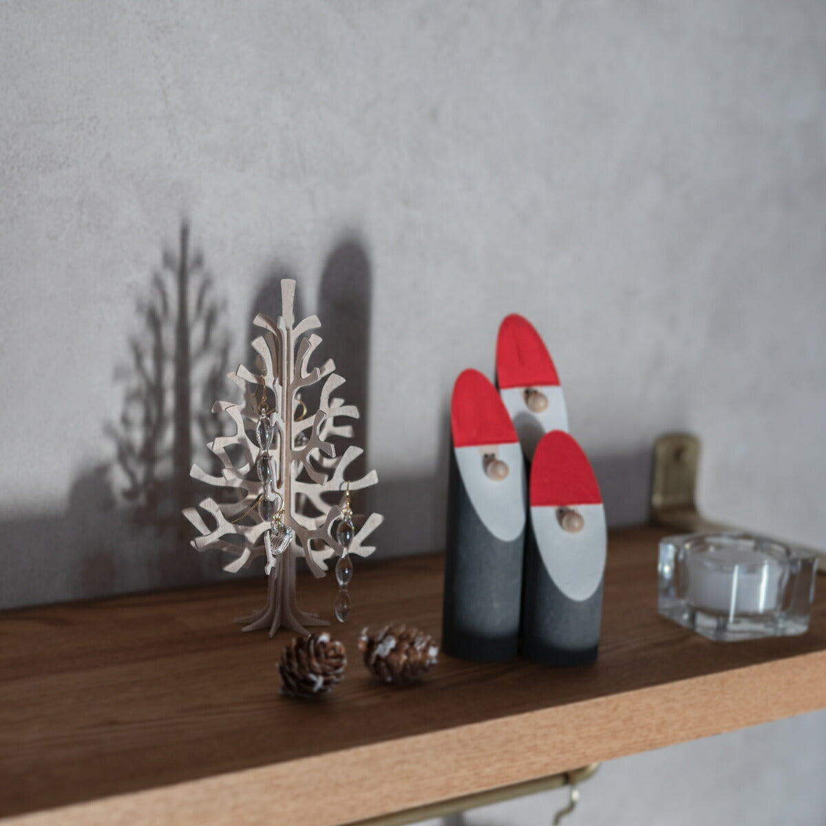 lovi ロヴィ クリスマスツリー 14cm ナチュラルウッド