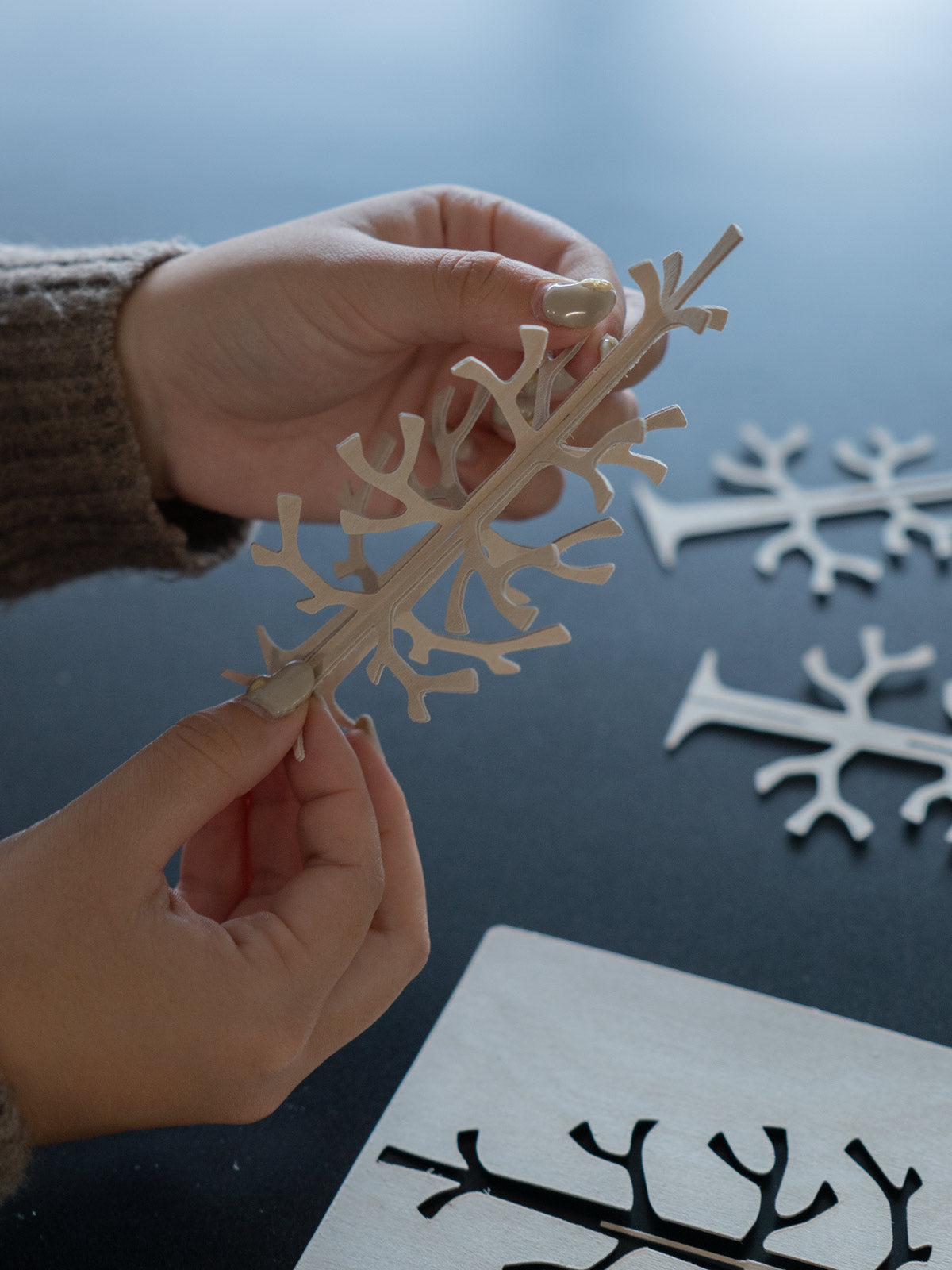 lovi ロヴィ クリスマスツリー 14cm ナチュラルウッド