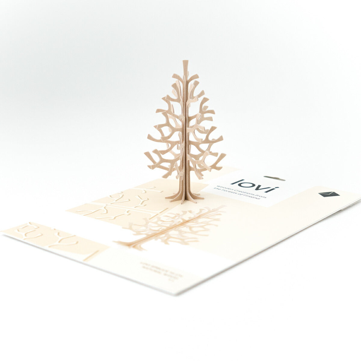 lovi ロヴィ クリスマスツリー 14cm ナチュラルウッド