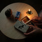 大與 和ろうそく まめろうそくアースカラー 燭台鎚板ギフトセット